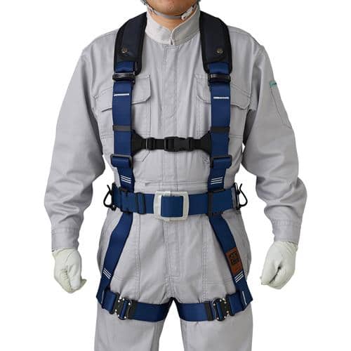 エスコ EA998GA-9A 墜落制止用器具(フルハーネス/巻取式ツインランヤード付) 1セット （ご注文単位1セット）【直送品】