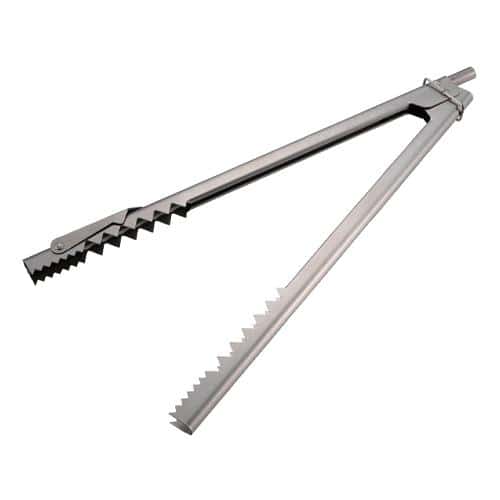 エスコ EA913LF-21 375mm 炭バサミ(火吹き機能付/ステンレス) 1本 （ご注文単位1本）【直送品】