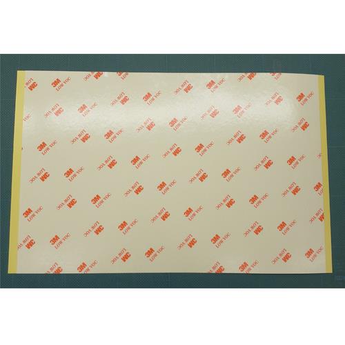 エスコ EA943VZ-21A 300x200mm 両面粘着シート(汎用タイプ/4枚) 1組 （ご注文単位1組）【直送品】