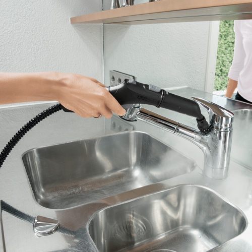 エスコ EA115KT-2E AC100V/1500W [家庭用]スチームクリーナー 1台 （ご注文単位1台）【直送品】