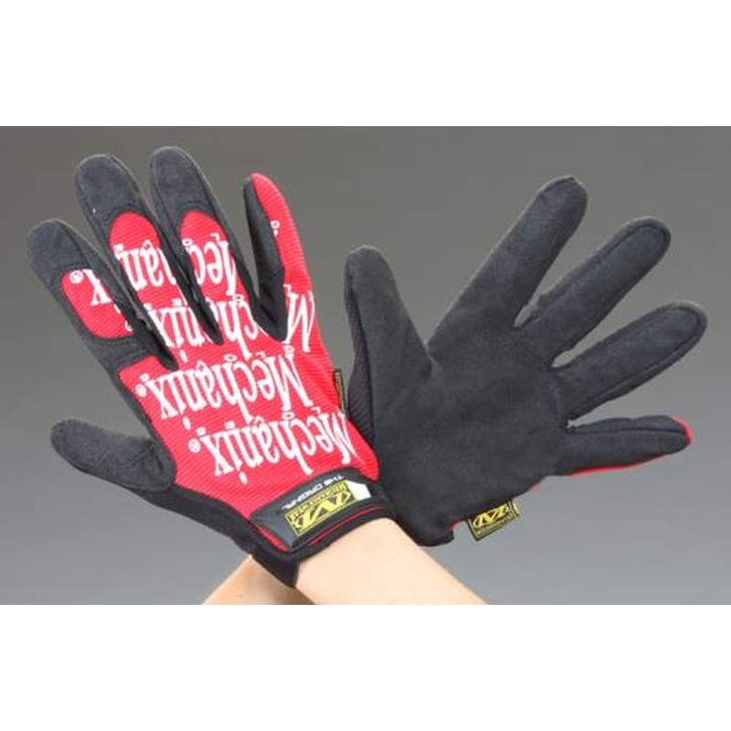 エスコ EA353BT-22[M]メカニクスグローブ(合成革/赤) 1個（ご注文単位1個）【直送品】