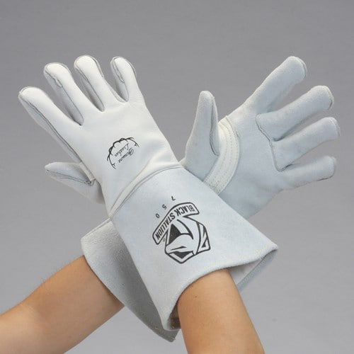 エスコ EA353AT-22A [L] 手袋(溶接用・鹿革) 1包 （ご注文単位1包）【直送品】