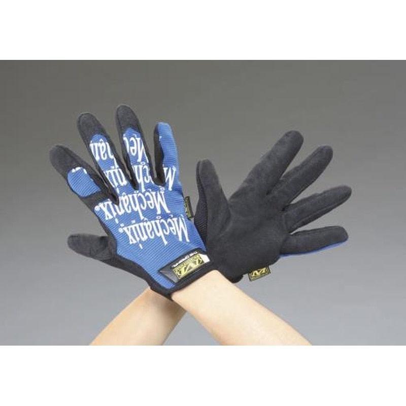 エスコ EA353BT-34[LL]メカニクスグローブ(合成革/青) 1個（ご注文単位1個）【直送品】