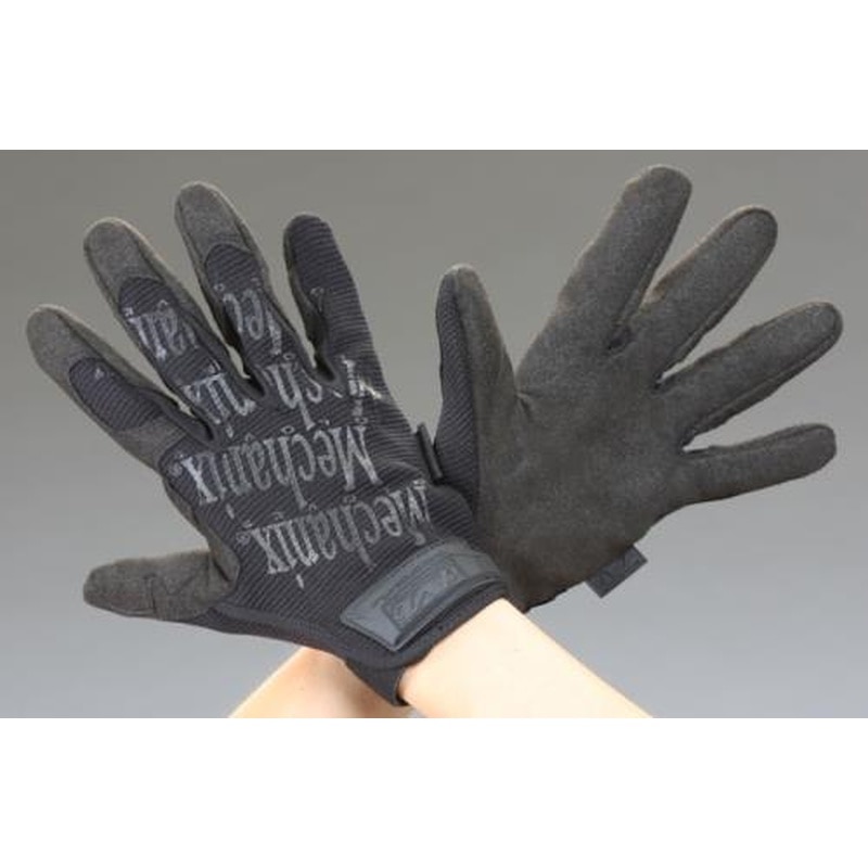 エスコ EA353BT-72[M]メカニクスグローブ(合成革/黒) 1個（ご注文単位1個）【直送品】