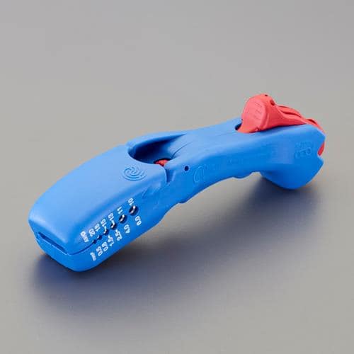 エスコ EA580WS ワイヤー・ケーブルストリッパー(平・丸ケーブル兼用) 1個 （ご注文単位1個）【直送品】