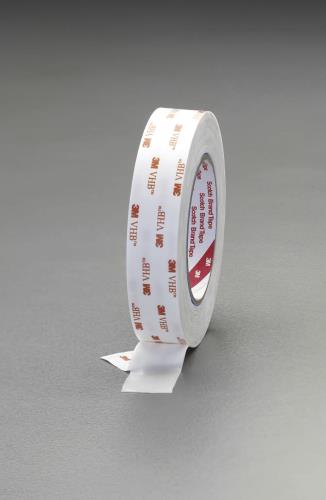 エスコ EA943VA-1A 19x0.40mm/10m 構造用接合両面テープ(薄手) 1巻 （ご注文単位1巻）【直送品】