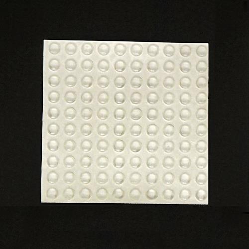 エスコ EA979AD-41A φ8x2.0mm ソフトクッションシール(丸型/100粒) 1枚 （ご注文単位1枚）【直送品】