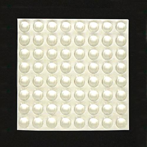 エスコ EA979AD-44A φ10x4.5mm ソフトクッションシール(台型/64粒) 1枚 （ご注文単位1枚）【直送品】