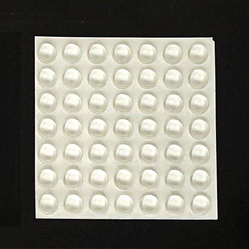 エスコ EA979AD-45A φ12x4.5mm ソフトクッションシール(台型/49粒) 1枚 （ご注文単位1枚）【直送品】