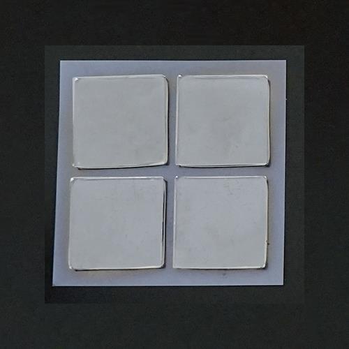 エスコ EA979D-244A 40x 40x5.0mm 転倒防止粘着シート(4枚) 1束 （ご注文単位1束）【直送品】