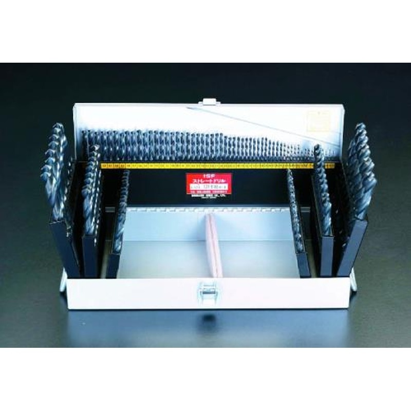 エスコ EA824BD-121 1.0-13mm/121本組ストレートドリル(HSS) 1個（ご注文単位1個）【直送品】