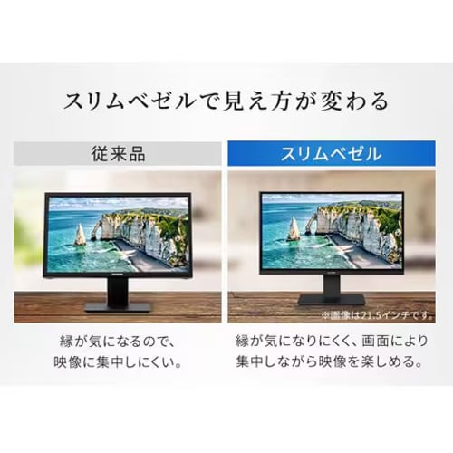 エスコ EA764AG-143A 27.0インチ 液晶ディスプレイ 1台 (ご注文単位1台)【直送品】