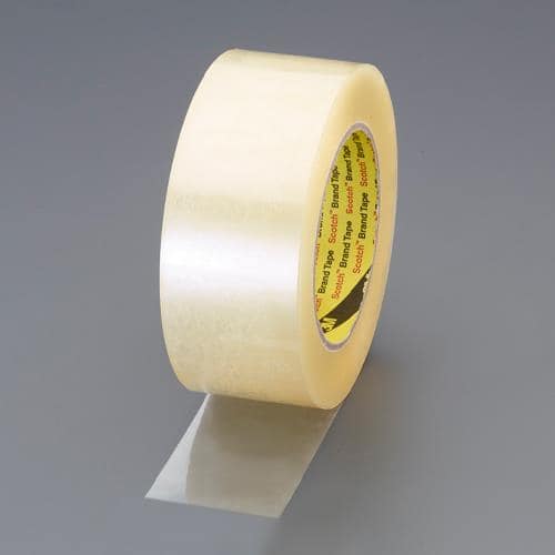 エスコ EA943KA-1CA 48mmx100m OPP梱包用テープ(透明/6巻) 1束 （ご注文単位1束）【直送品】