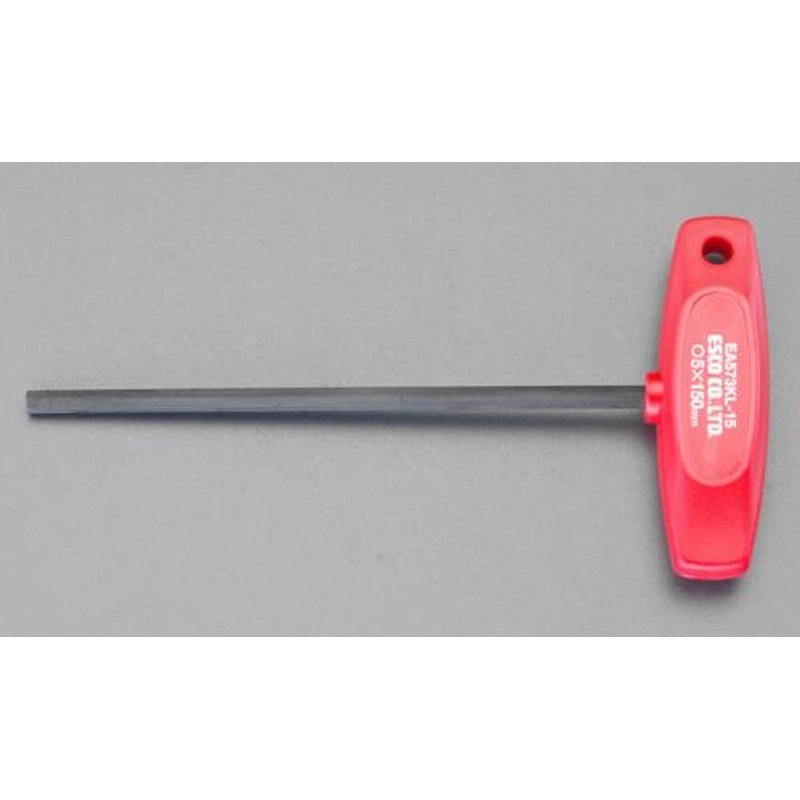 エスコ EA573KL-14 4.0x150mm［Hexagon]T型ドライバー 1個（ご注文単位1個）【直送品】