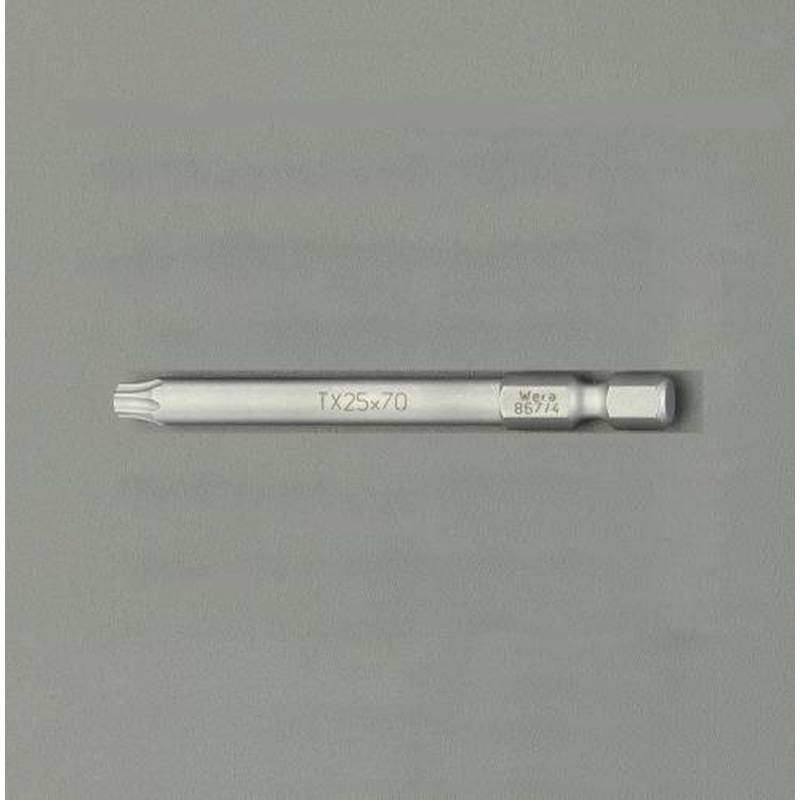 エスコ EA611GM-55 T25x70mm［Torx]ドライバービット 1個（ご注文単位1個）【直送品】