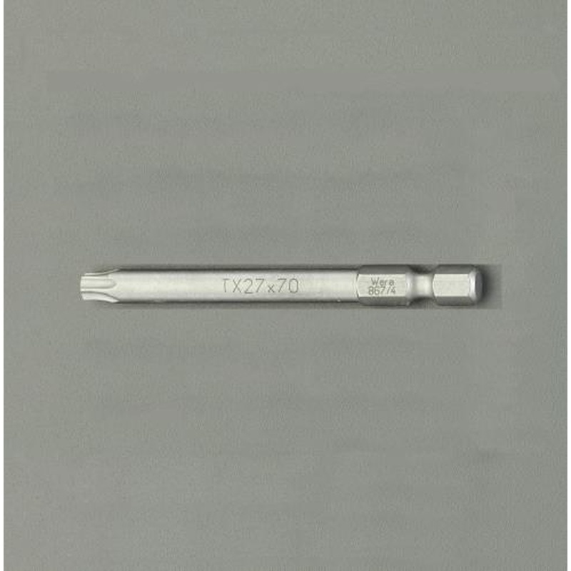 エスコ EA611GM-56 T27x70mm［Torx]ドライバービット 1個（ご注文単位1個）【直送品】