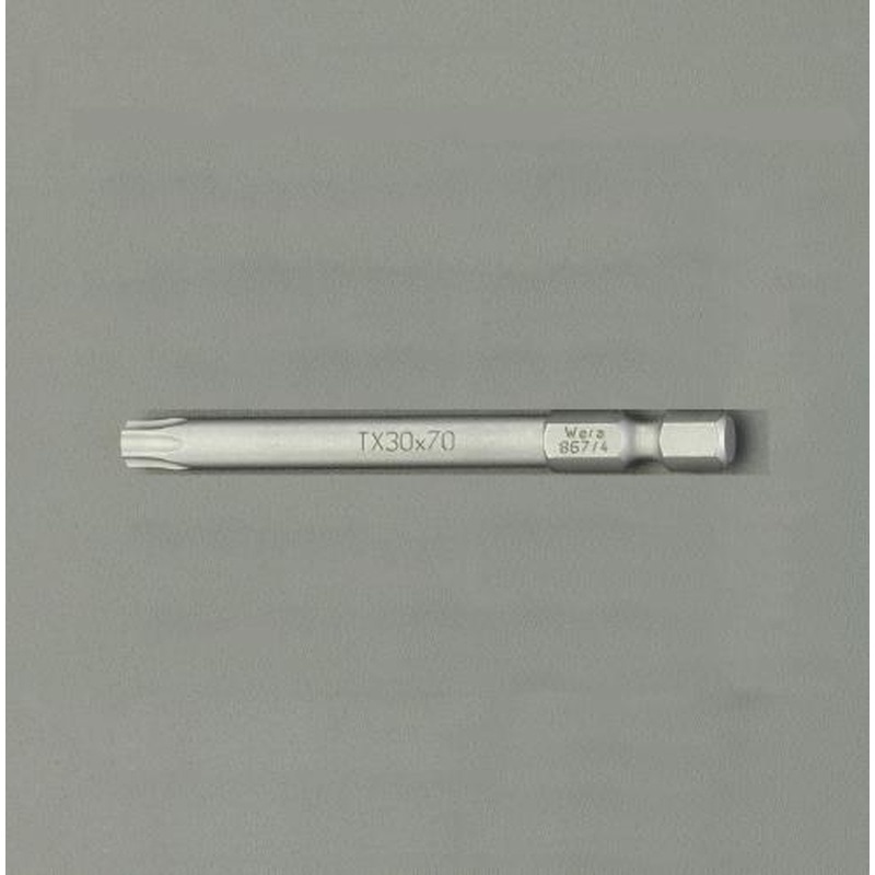 エスコ EA611GM-57 T30x70mm［Torx]ドライバービット 1個（ご注文単位1個）【直送品】