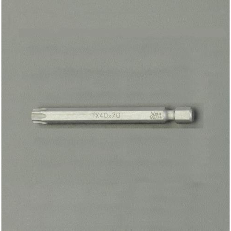 エスコ EA611GM-58 T40x70mm［Torx]ドライバービット 1個（ご注文単位1個）【直送品】