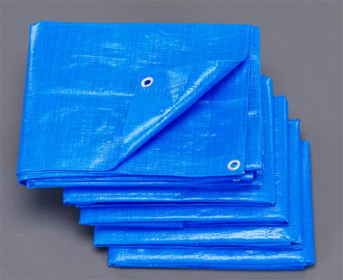 エスコ EA911AB-18 3.6x5.4m/ 0.3mm ブルーシート(#2000/5枚) 1枚 （ご注文単位1枚）【直送品】