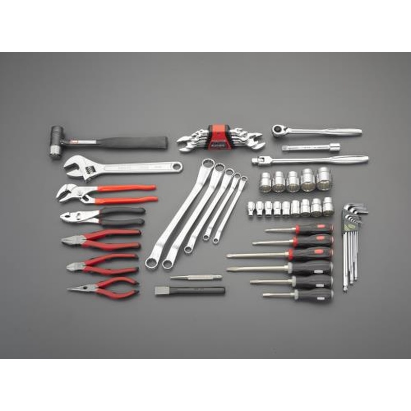 エスコ EA612SC-15[52個組]工具セット 1個（ご注文単位1個）【直送品】