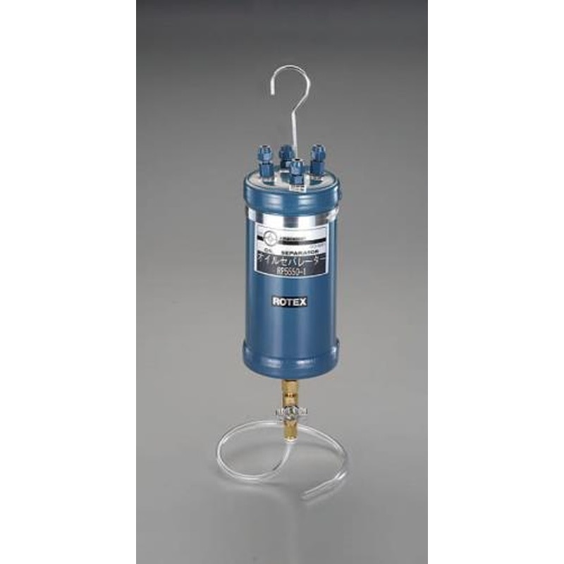 エスコ EA100XA-2 1/4”冷媒回収機用オイルセパレーター 1個（ご注文単位1個）【直送品】