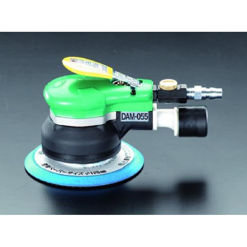 エスコ EA162KJ-2 9，500rpm/125mmデュアルアクションエアーサンダー 1個（ご注文単位1個）【直送品】