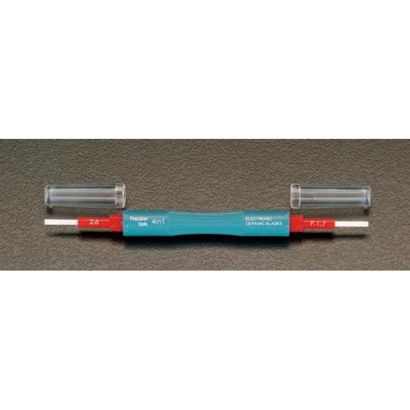 エスコ EA557ED[＋-]ドライバー(4面差替・セラミック) 1個（ご注文単位1個）【直送品】