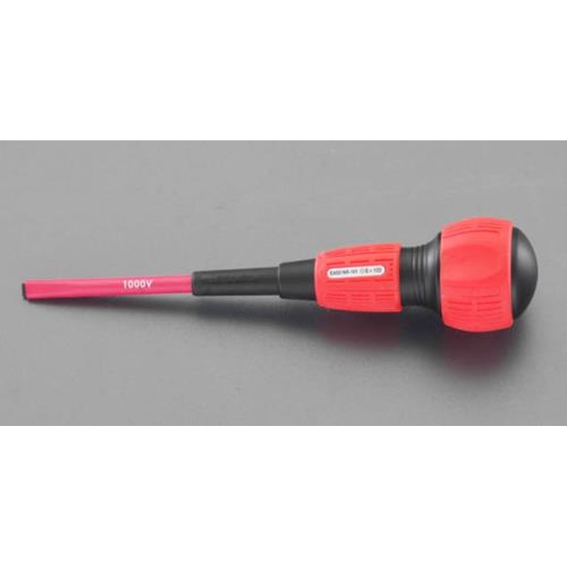 エスコ EA557AR-150 5.0x150mm［-]ドライバー(パワーG電工・絶縁) 1個（ご注文単位1個）【直送品】