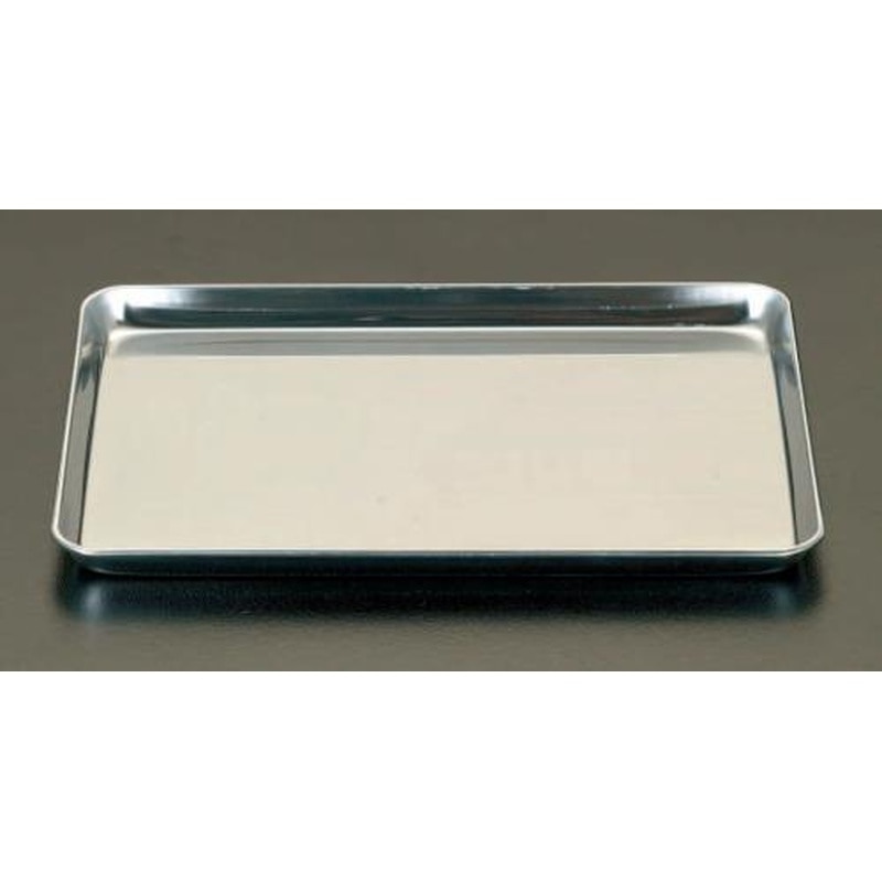 エスコ EA508SH-31 197x138x19mmパーツトレー(ステンレス製) 1個（ご注文単位1個）【直送品】