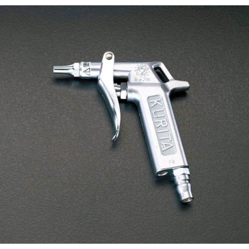 エスコ EA123AE-10 2.0mm穴エアーブローガン(プラグ付) 1個(ご注文単位1個)【直送品】