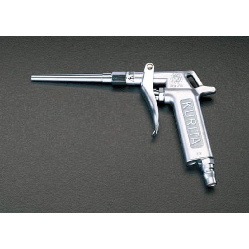 エスコ EA123AE-11 2.0穴x100mmエアーブローガン(プラグ付) 1個(ご注文単位1個)【直送品】