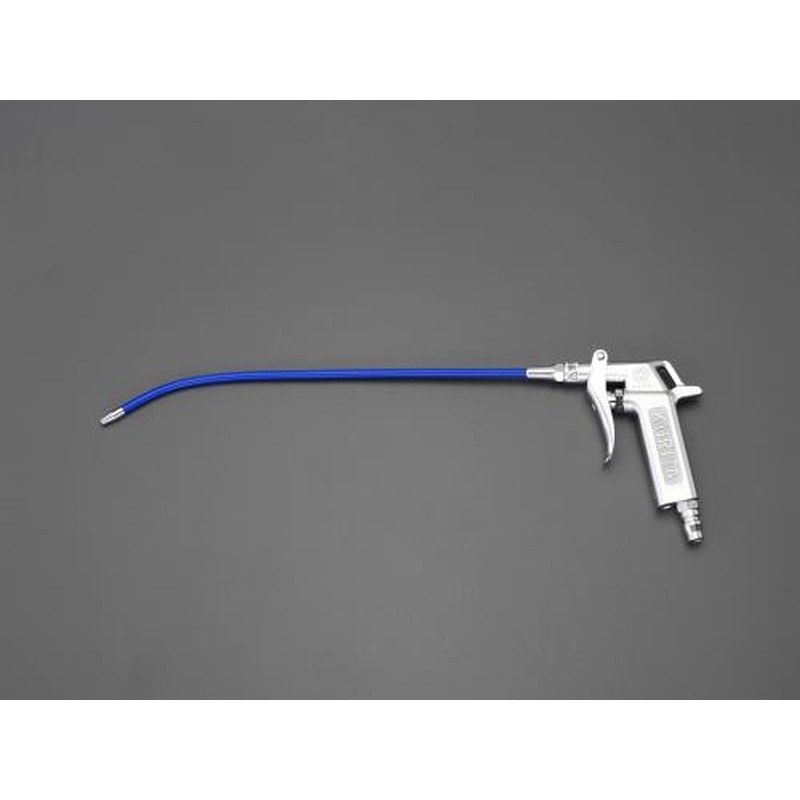 エスコ EA123AE-15 2.3穴x300mmエアーブローガン(フレキノズル・プラグ付) 1個（ご注文単位1個）【直送品】