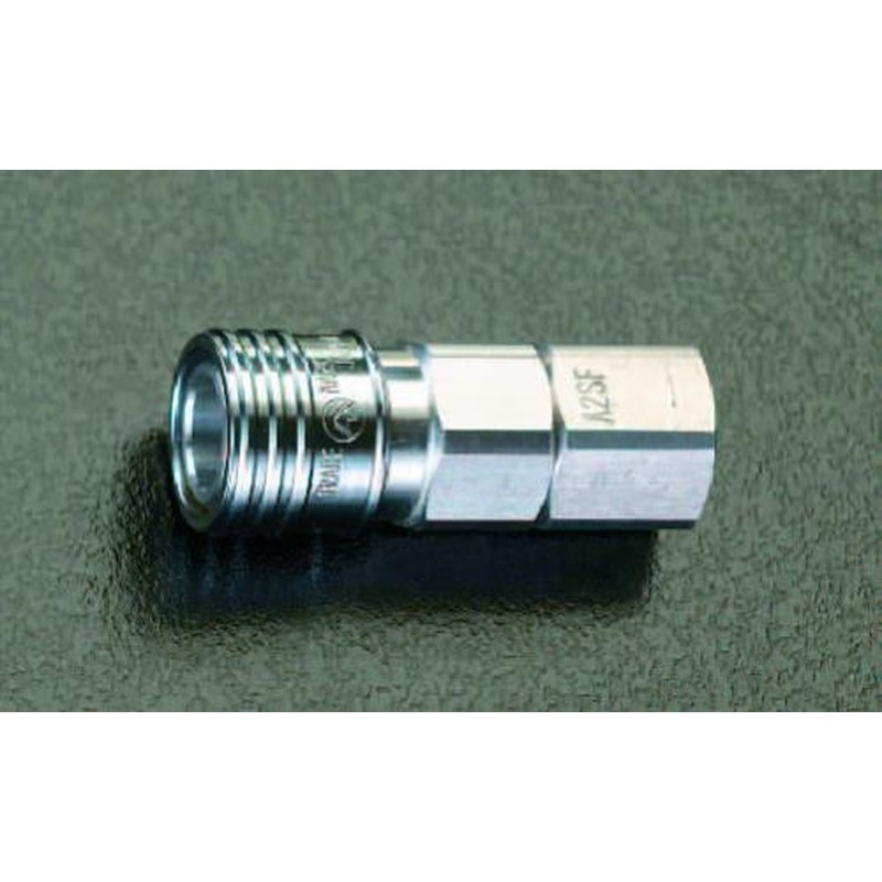 エスコ EA140CJ-1 Rc1/4”雌ねじカップリング 1個(ご注文単位1個)【直送品】