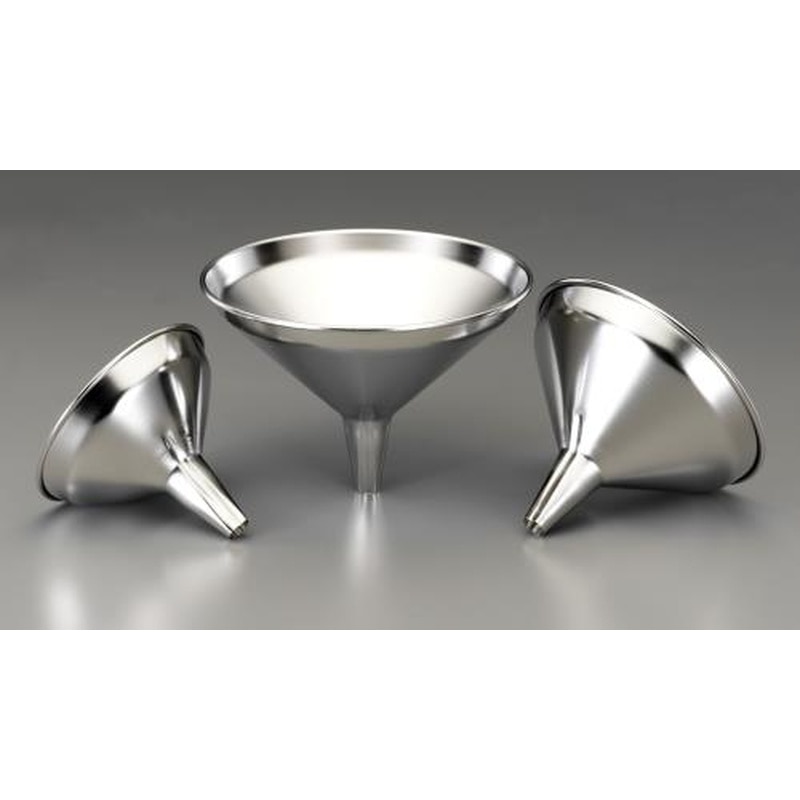 エスコ EA992CA φ120-180mmじょうご(ステンレス製/3個組) 1個(ご注文単位1個)【直送品】