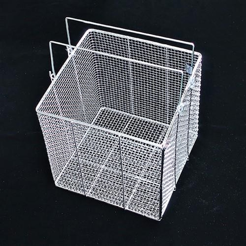 エスコ EA992CF-4 220x220x220mm洗浄かご・角型(ステンレス製) 1個（ご注文単位1個）【直送品】