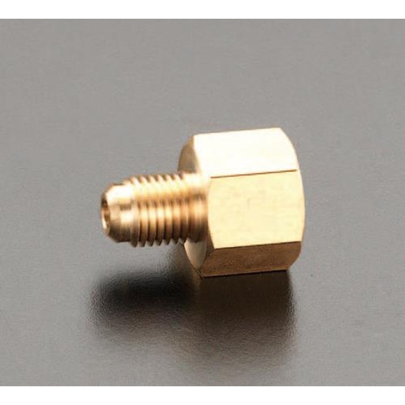 エスコ EA443D-20A F5/16”xF1/4”フレアーアダプター(雌/雄) 1個（ご注文単位1個）【直送品】