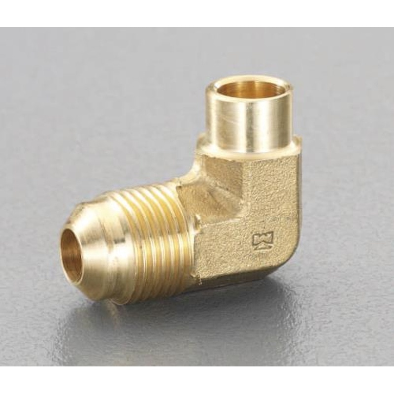 エスコ EA442AK-73 F1/2”x1/2”エルボユニオン(ロウ付型) 1個（ご注文単位1個）【直送品】