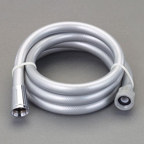 エスコ EA468BX-23A 1.6m シャワーホース(シルバー) 1本 （ご注文単位1本）【直送品】