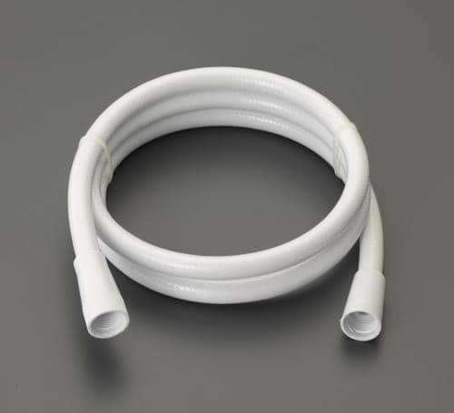 エスコ EA468BX-82A 1.6m シャワーホース(ホワイト) 1本 （ご注文単位1本）【直送品】