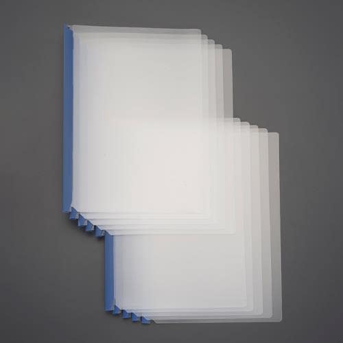 エスコ EA762CB-701 A4 レポートカバー(スライド式)[10冊] 1束 （ご注文単位1束）【直送品】