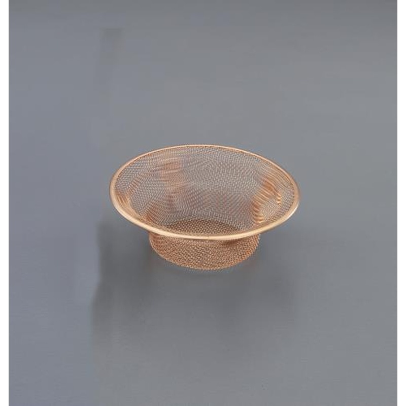 エスコ EA468DB-29 170mmごみこし網(銅製) 1個(ご注文単位1個)【直送品】