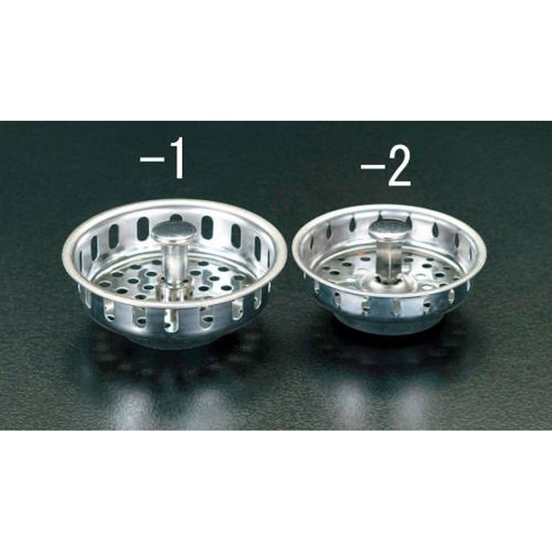 エスコ EA468DD-2 75mmストレーナー(ステンレス製) 1個(ご注文単位1個)【直送品】