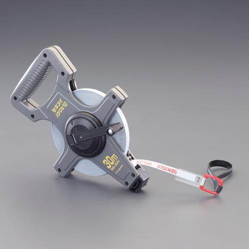 エスコ EA720KD-21 10mmx30m 巻尺(スチールテープ・ナイロンコート) 1個 （ご注文単位1個）【直送品】