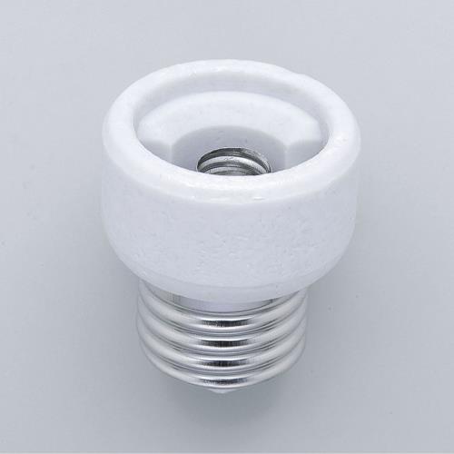 エスコ EA758XZ-47 E26→E11 電球用口金変換アダプター 1個 （ご注文単位1個）【直送品】