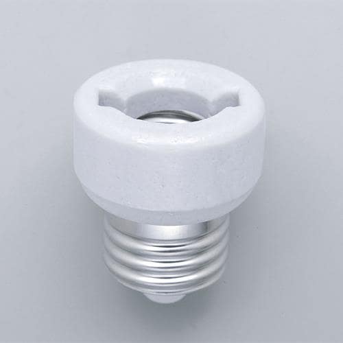 エスコ EA758XZ-48 E26→E17 電球用口金変換アダプター 1個 （ご注文単位1個）【直送品】