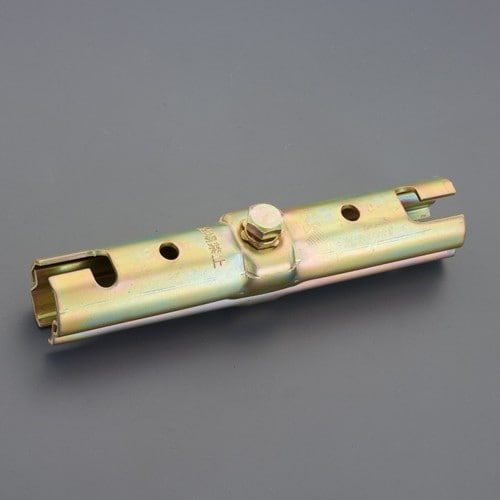 エスコ EA951EN-9 φ48.6mm C型ジョイント(ピン付単管パイプ接続用) 1個 （ご注文単位1個）【直送品】