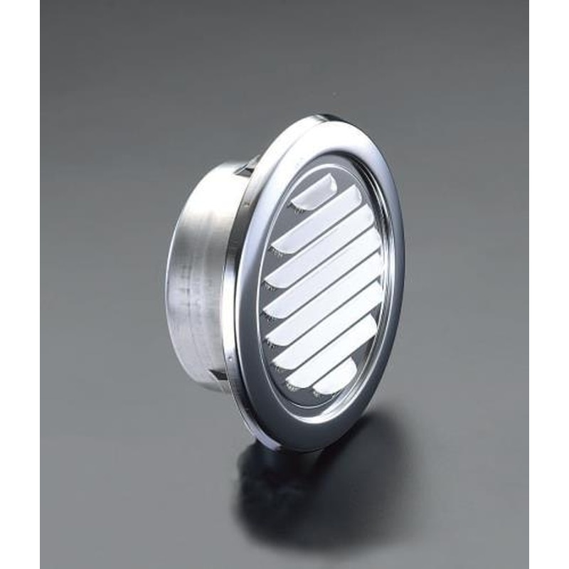 エスコ EA997MA-125 121-138mm丸型ガラリ(ステンレス製) 1個(ご注文単位1個)【直送品】
