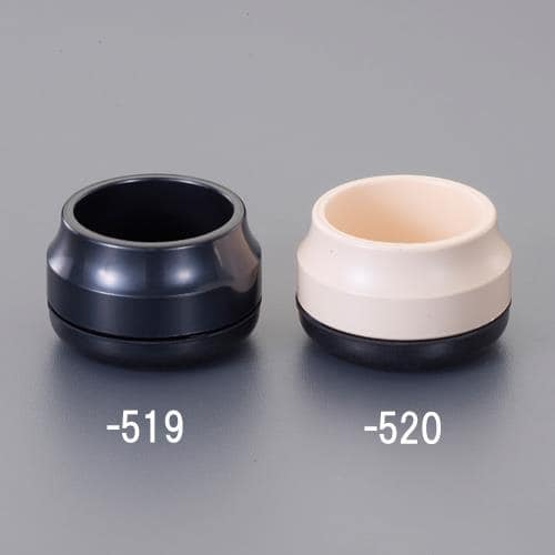 エスコ EA976BY-520 [パイプラック用]ハードキャップ(ゴム付/アイボリー) 1個 （ご注文単位1個）【直送品】