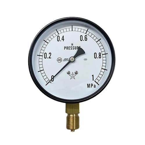 エスコ EA729PB-6 G 3/8/ 75mm/0-0.6MPa 蒸気用圧力計 1個 （ご注文単位1個）【直送品】