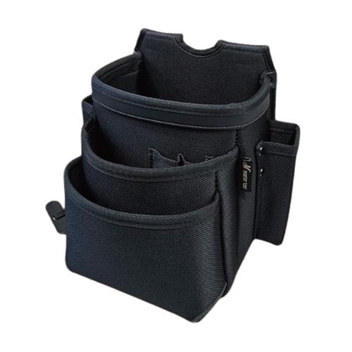 エスコ EA925BK-3 250x245x190mm 腰袋 1個 （ご注文単位1個）【直送品】